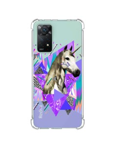 Coque Xiaomi Redmi Note 11 Pro Licorne Unicorn Azteque Transparente - Kris Tate