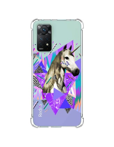 Coque Xiaomi Redmi Note 11 Pro Licorne Unicorn Azteque Transparente - Kris Tate