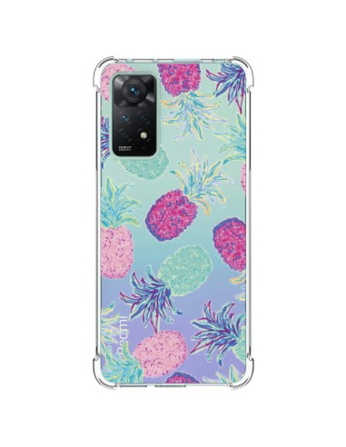 Coque Xiaomi Redmi Note 11 Pro Ananas Pineapple Fruit Ete Summer Transparente - Lisa Argyropoulos