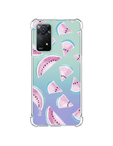 Coque Xiaomi Redmi Note 11 Pro Pasteque Watermelon Fruit Ete Summer Transparente - Lisa Argyropoulos