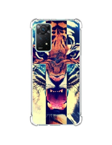 Cover Xiaomi Redmi Note 11 Pro Tigre Swag Croce Roar Tiger - Laetitia