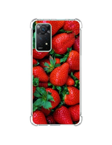 Coque Xiaomi Redmi Note 11 Pro Fraise Strawberry Fruit - Laetitia