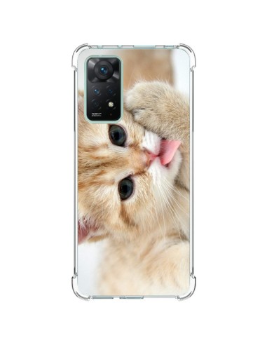 Coque Xiaomi Redmi Note 11 Pro Chat Cat Tongue - Laetitia