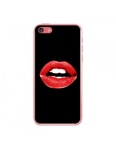 Coque Lèvres Rouges pour iPhone 5C - Jonathan Perez