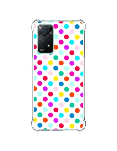 Coque Xiaomi Redmi Note 11 Pro Pois Multicolores - Laetitia