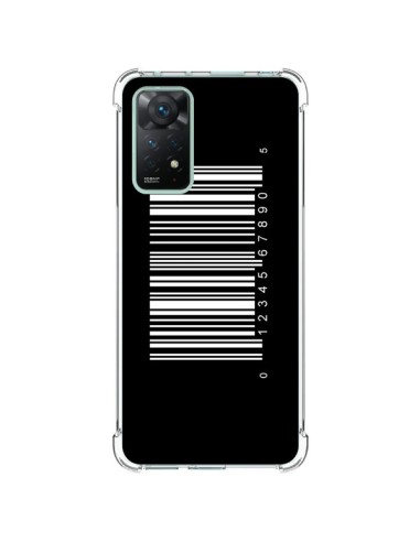 Xiaomi Redmi Note 11 Pro Case Barcode White - Laetitia