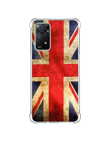 Coque Xiaomi Redmi Note 11 Pro Drapeau Angleterre Anglais UK - Laetitia