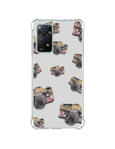 Coque Xiaomi Redmi Note 11 Pro Appareil photo vintage Rose - Laetitia