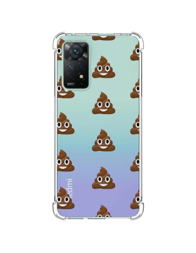 Xiaomi Redmi Note 11 Pro Case Shit Poop Emoji Clear - Laetitia