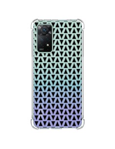 Coque Xiaomi Redmi Note 11 Pro Triangles Romi Azteque Noir Transparente - Laetitia