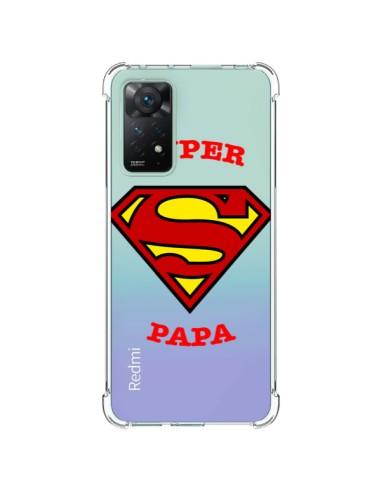 Coque Xiaomi Redmi Note 11 Pro Super Papa Transparente - Laetitia