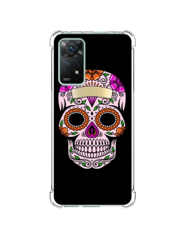 Coque Xiaomi Redmi Note 11 Pro Tête de Mort Mexicaine Multicolore - Laetitia