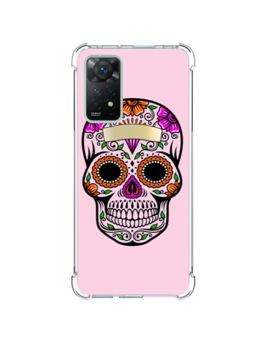 Xiaomi Redmi Note 11 Pro Case Skull Messicano Pink Multicolor - Laetitia