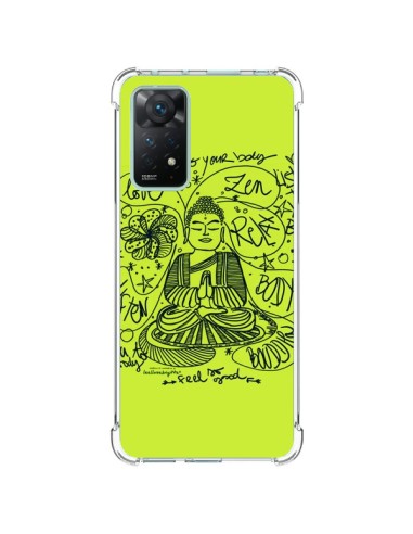 Cover Xiaomi Redmi Note 11 Pro Buddha Listen to your body Amore Zen Relax - Leellouebrigitte