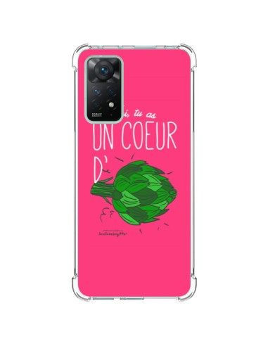 Coque Xiaomi Redmi Note 11 Pro Toi tu as un coeur d'artichaut - Leellouebrigitte