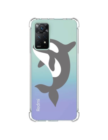 Coque Xiaomi Redmi Note 11 Pro Orque Orca Ocean Transparente - Petit Griffin