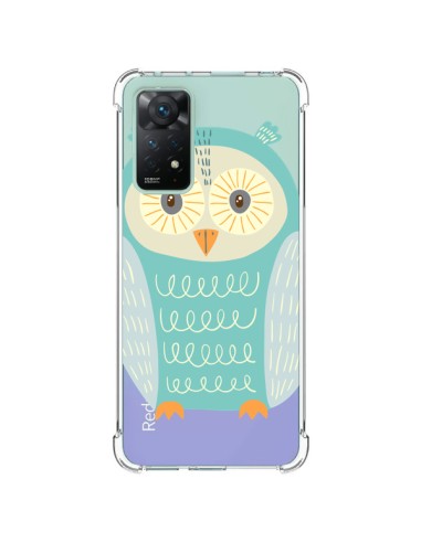 Coque Xiaomi Redmi Note 11 Pro Hibou Owl Transparente - Petit Griffin