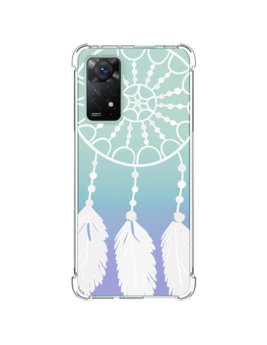 Coque Xiaomi Redmi Note 11 Pro Attrape Rêves Blanc Dreamcatcher Transparente - Petit Griffin