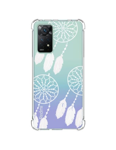 Coque Xiaomi Redmi Note 11 Pro Attrape Rêves Blanc Dreamcatcher Triple Transparente - Petit Griffin