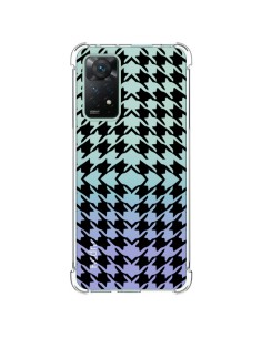 Xiaomi Redmi Note 11 Pro Case Vichy Carre Black Clear - Petit Griffin