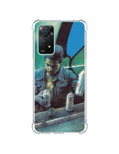 Coque Xiaomi Redmi Note 11 Pro Dondi Flower Graffiti - Lassana