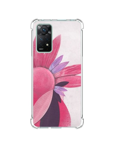Xiaomi Redmi Note 11 Pro Case Flowers Pink - Lassana