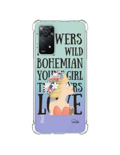 Xiaomi Redmi Note 11 Pro Case Flowers Love Clear - Lolo Santo