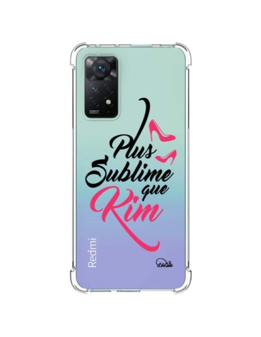 Cover Xiaomi Redmi Note 11 Pro Plus sublime que Kim Trasparente - Lolo Santo