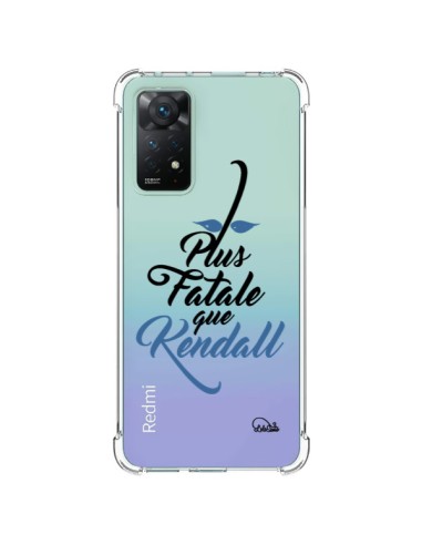 Cover Xiaomi Redmi Note 11 Pro Plus Fatale que Kendall Trasparente - Lolo Santo