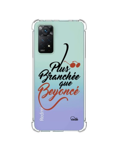Cover Xiaomi Redmi Note 11 Pro Plus Branchée que Beyoncé Trasparente - Lolo Santo