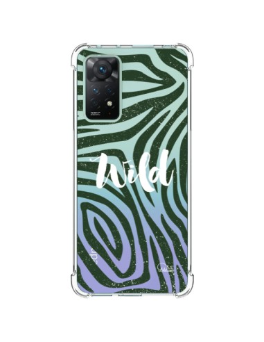 Coque Xiaomi Redmi Note 11 Pro Wild Zebre Jungle Transparente - Lolo Santo