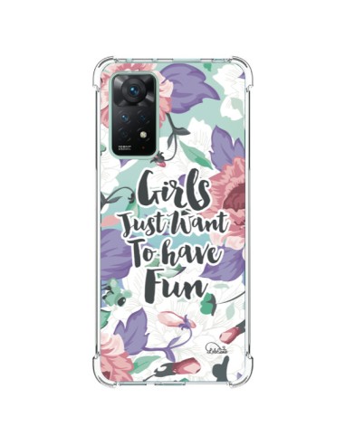 Cover Xiaomi Redmi Note 11 Pro Ragazza Divertente Trasparente - Lolo Santo