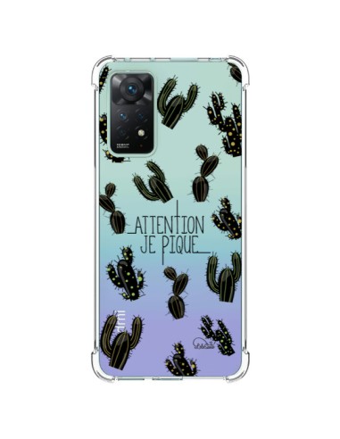 Coque Xiaomi Redmi Note 11 Pro Cactus Je Pique Transparente - Lolo Santo