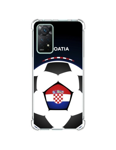 Coque Xiaomi Redmi Note 11 Pro Croatie Ballon Football - Madotta