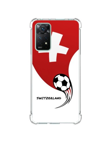 Coque Xiaomi Redmi Note 11 Pro Equipe Suisse Switzerland Football - Madotta