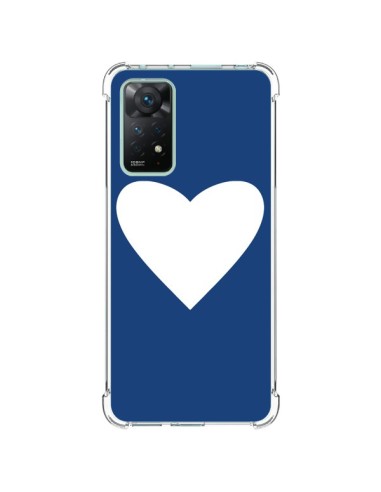 Coque Xiaomi Redmi Note 11 Pro Coeur Navy Blue Heart - Mary Nesrala