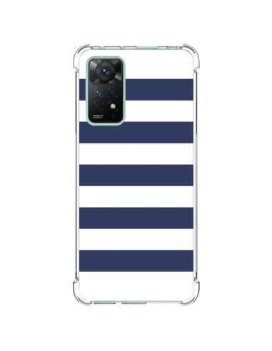 Coque Xiaomi Redmi Note 11 Pro Bandes Marinières Bleu Blanc Gaultier - Mary Nesrala
