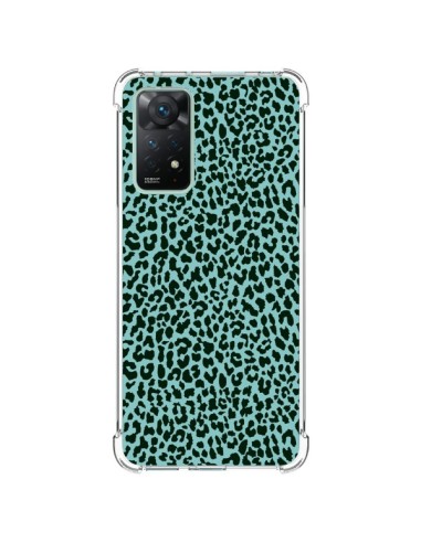 Coque Xiaomi Redmi Note 11 Pro Leopard Turquoise Neon - Mary Nesrala