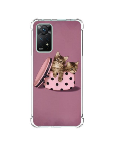 Coque Xiaomi Redmi Note 11 Pro Chaton Chat Kitten Boite Pois - Maryline Cazenave