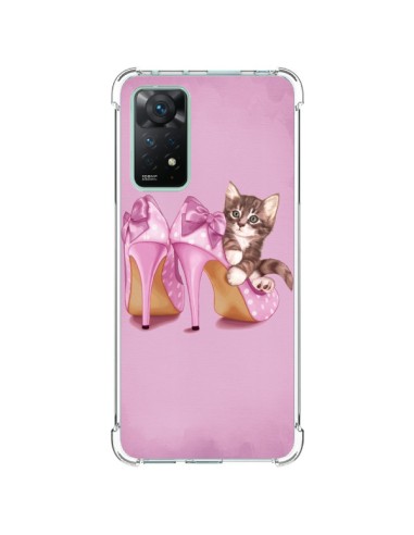 Coque Xiaomi Redmi Note 11 Pro Chaton Chat Kitten Chaussure Shoes - Maryline Cazenave
