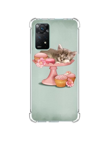 Coque Xiaomi Redmi Note 11 Pro Chaton Chat Kitten Cookies Cupcake - Maryline Cazenave