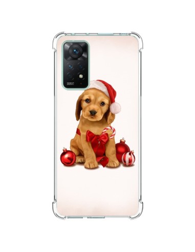 Coque Xiaomi Redmi Note 11 Pro Chien Dog Pere Noel Christmas Boules Sapin - Maryline Cazenave