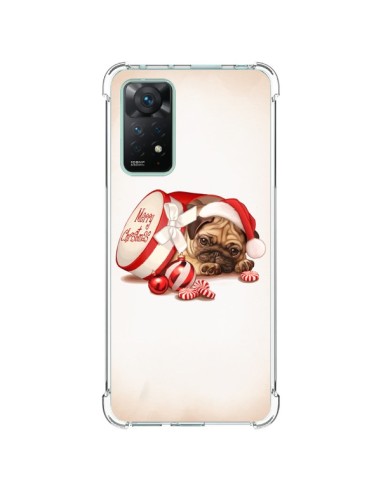 Coque Xiaomi Redmi Note 11 Pro Chien Dog Pere Noel Christmas Boite - Maryline Cazenave