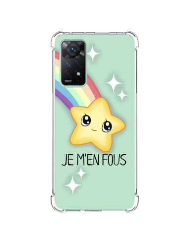 Coque Xiaomi Redmi Note 11 Pro Etoile Je m'en fous - Maryline Cazenave