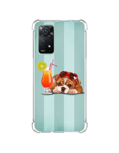 Coque Xiaomi Redmi Note 11 Pro Chien Dog Cocktail Lunettes Coeur - Maryline Cazenave