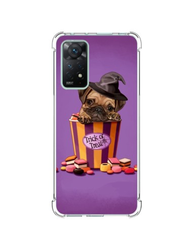 Coque Xiaomi Redmi Note 11 Pro Chien Dog Halloween Sorciere Bonbon - Maryline Cazenave