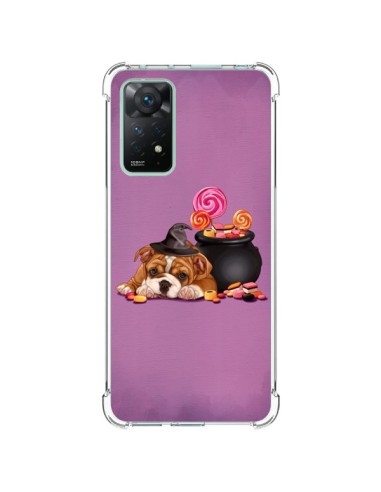 Coque Xiaomi Redmi Note 11 Pro Chien Dog Halloween Sorciere Chaudron Bonbon - Maryline Cazenave