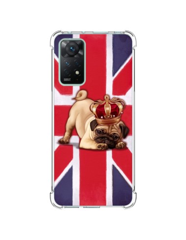 Coque Xiaomi Redmi Note 11 Pro Chien Dog Anglais UK British Queen King Roi Reine - Maryline Cazenave