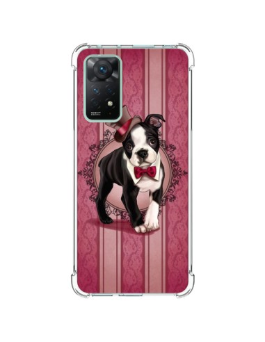 Xiaomi Redmi Note 11 Pro Case Dog Gentleman Bow tie Cappello - Maryline Cazenave