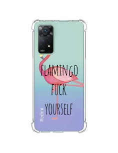 Cover Xiaomi Redmi Note 11 Pro  Fenicottero Flamingo Fuck Trasparente - Maryline Cazenave